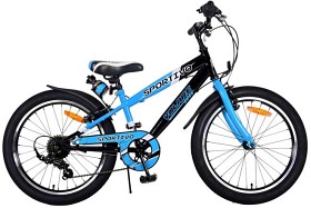 Bild på Volare Sportivo Barncykel 20" 7 Växlar Dubbla Handbromsar (Blå)