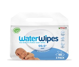Bild på WaterWipes Biodegradable Våtservetter 3-pack (180st)