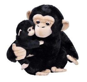 Bild på Wild Republic Chimpans mamma och unge 38 cm