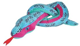 Bild på Wild Republic Orm 137 cm (Honeycomb blue)