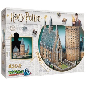 Bild på Wrebbit Harry Potter Great Hall 3D-Pussel (850-bitar)