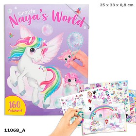 Bild på Ylvi and the Minimoomis Create Nayas World Pysselbok