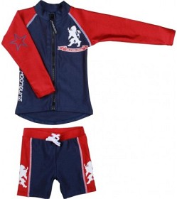 Bild på Zunblock Solset Lion (Navy/red)
