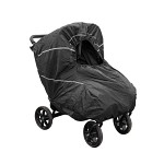 Kaxholmen Regnskydd Syskonvagn (Svart)