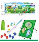 Golfset och kasta påse 2in1
