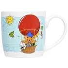 Bamse Mugg Tre vänner i Luftballong