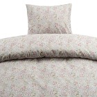 Borganäs Påslakanset 150x210 cm Floret (Sand)