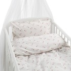 Borganäs Påslakanset Spjälsäng Päron (Rosa)