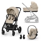 Cybex Balios S Lux Travel Set (Almond Beige)