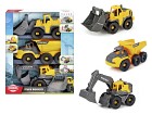 Dickie Toys 3-Pack Volvo Anläggningsfordon