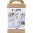 Creativ Company DIY Kit Broderi-Strumpor