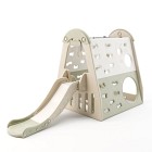 EliteToys Kids Zone Aktivitetshus Med Gunga Och Rutschkana