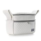 Emmaljunga Organiser LUX (White Leatherette)
