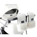 Emmaljunga Winter Gloves (White Leatherette)