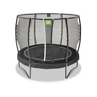 EXIT Allure Premium Studsmatta med säkerhetsnät 305 cm (Svart)