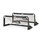EXIT Panna ihopfällbart av stål Fotbollsmål 150x60 cm (Set om 2) (Svart)