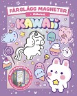 Färglägg Magneter Kawaii Målarbok