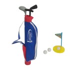 Golfset med klubbor och bag