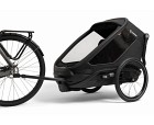 Hamax Outback Next Cykelvagn Dubbelsits (Black/Black)