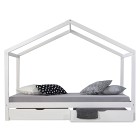 Homestyle Hussäng Inklusive Lådor 90x200 (Vit)