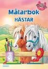 Kärnan Hästar Målarbok