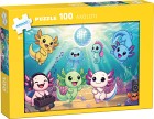 Kärnan Pappussel Axolotl 100-bitar