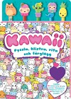 Kawaii Pyssla klistra rita och färglägg