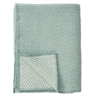 Klippan Yllefabrik Ullpläd Midi Velvet (Duck Egg Blue)