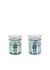 Konges Slöjd Glittermugg 2-pack (Hero Robot)