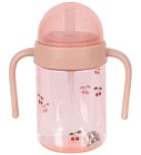 Konges Slöjd Babyflaska med Handtag (Cherry Blush)