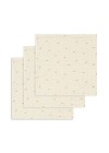 Konges Slöjd Muslinfiltar 3-pack (Lemon Dot)