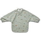 Liewood  Merle Haklapp med ärm (Vehicles/Dove Blue Mix)