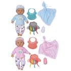 Lillan & Friends Babydockor Tvillingar Max & Mia 33 cm