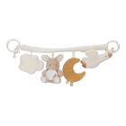 Little Dutch Banrvagnshänge Baby Bunny & Little Goose (Beige)