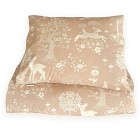 Majvillan Påslakanset 150x210 cm Summer Fields (Brown)