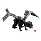 Minecraft Enderdrake med drakeldsattack