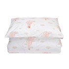 Mini Dreams Påslakanset Vagn Vintage Balloon (Rosa)