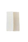 Mini Dreams Sköthandduk 2-pack (Sand/Vit)