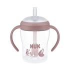 NUK Perfect Match Babyflaska med sugrör 150 ml Bear