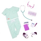 Our Generation Dockkläder Kirurg