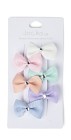Jocko Hårspänne Rosett 6st (Pastellmix)