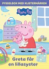 Pysselbok med klistermärken Greta får en lillasyster 