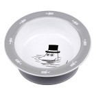 Rätt Start Mumin Vatten & Bad Sugkoppstallrik (Grå)