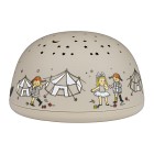 Rätt Start Pippi Långstrump Cirkus Nattlampa med stjärnhimmel och musik (Beige)