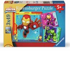 Ravensburger Iron Man & His Awesome Friends Pussel 3x49-bitar