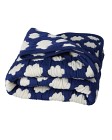 Rice Babyfilt Quiltad Cloud (Cream/Blue)