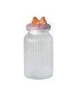 Rice Glasburk med lock L (Pink)