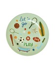 Rice Tallrik Melamin (Sports Print)