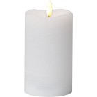 Star Trading Blockljus Flamme LED 14 cm (Vit)