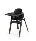 Stokke Steps Matstol (Black/Warm Brown)